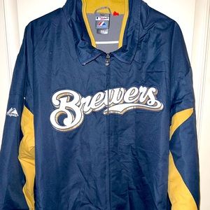 Milwaukee Brewers 3XL Dugout Jacket MLB